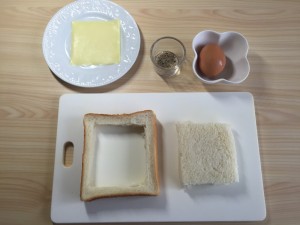 一人暮らし大学生のアレンジトースト♪あなたは朝ごはん食べてますか？