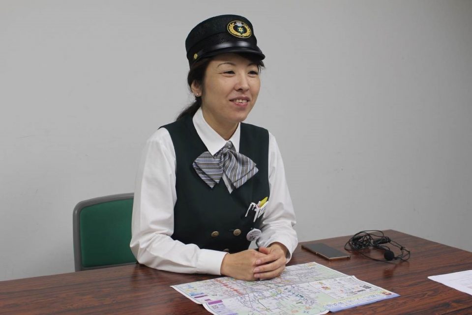 京都市バス乗務員の東宏美さん