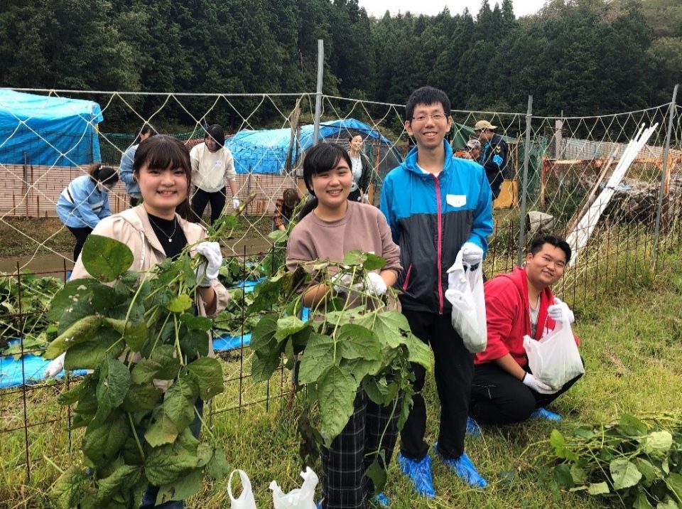 京都の留学生と一緒に枝豆収穫ツアーに参加してみた！