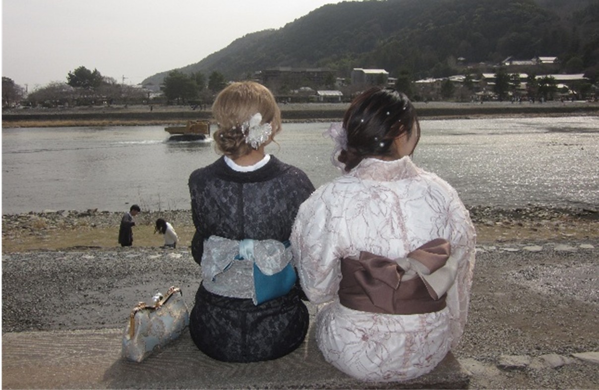 都会にあこがれ京都に