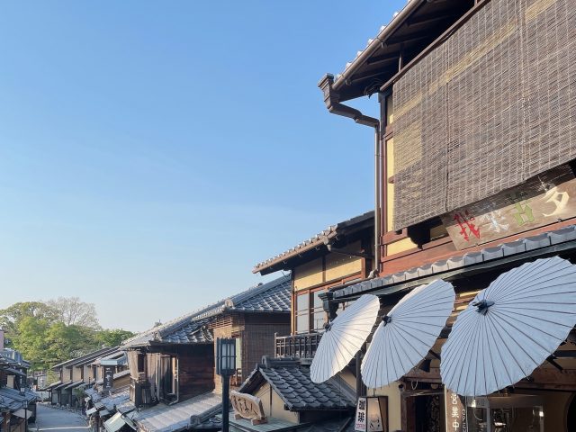 和を感じられる場所、京都。